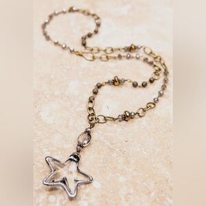Shooting Star Pendant Necklace